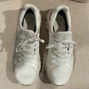 On Running White Athletic Shoes